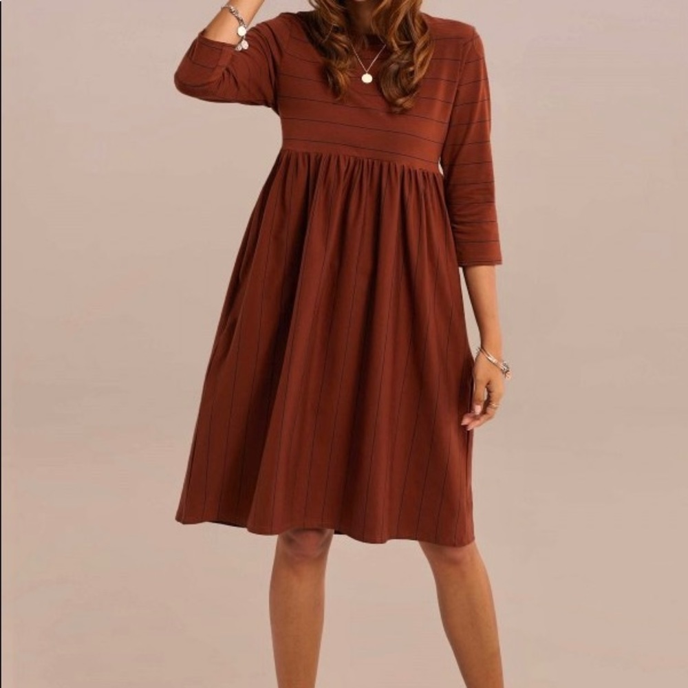 ROOLEE Millie Stripe MOM Dress